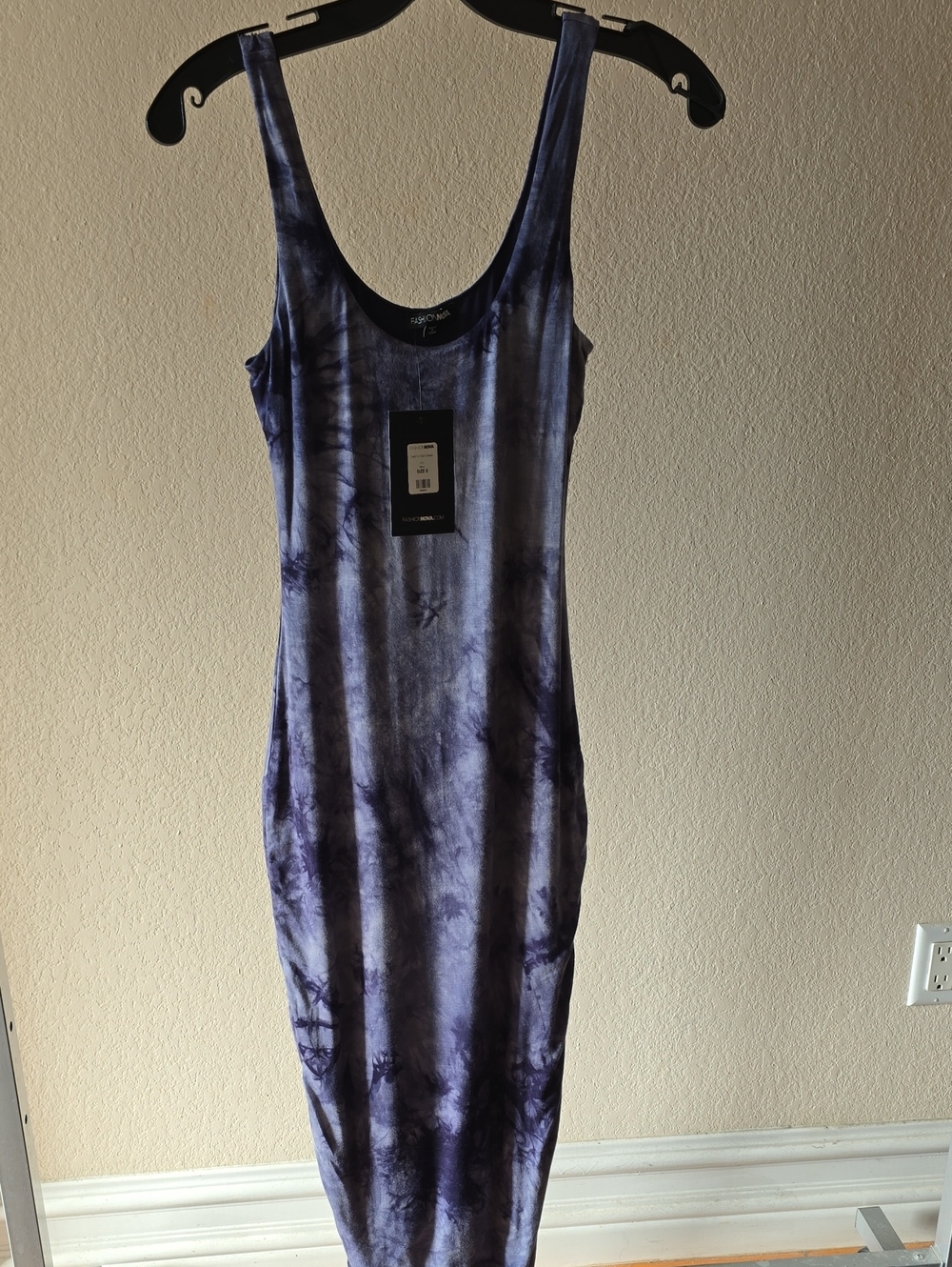 Fashion Nova Tie-Dye Maxi Dress